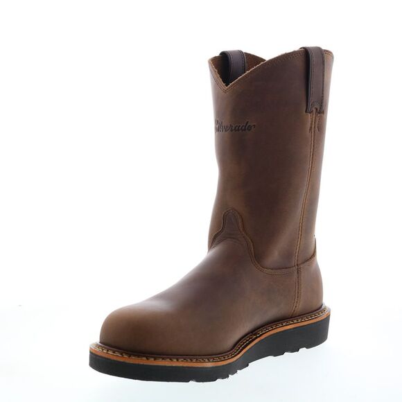 Silverado Boots Mens 7707 Brown Boots (NWT) - Picture 4 of 7